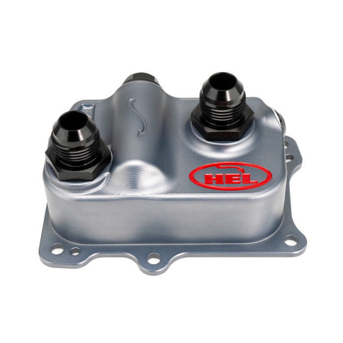 HEL Oil Cooler Engine Take Off Plate for Fiat 500 Abarth