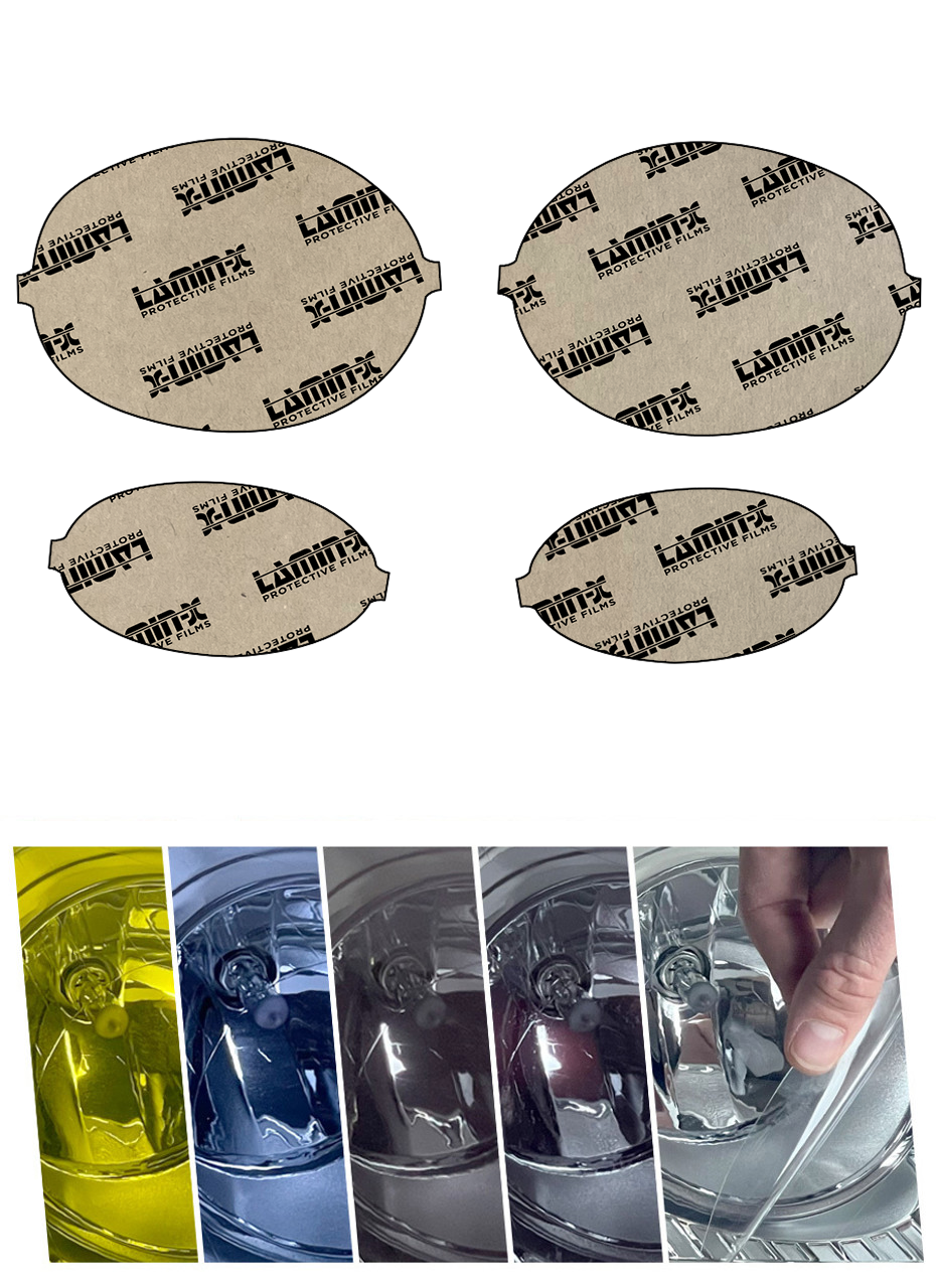 Abarth 500/595/695 Series 4 without Xenons (11-20) Headlight Covers