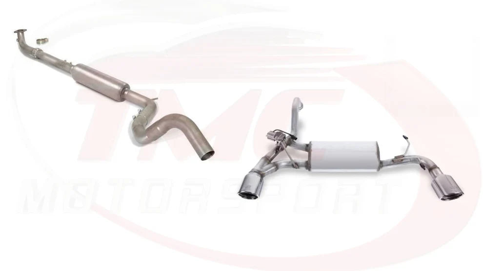 Custom Magneti Marelli Sinfonia X Ragazzon Cat Back Exhaust for Abarth 500 / 595 / 695 SKU: